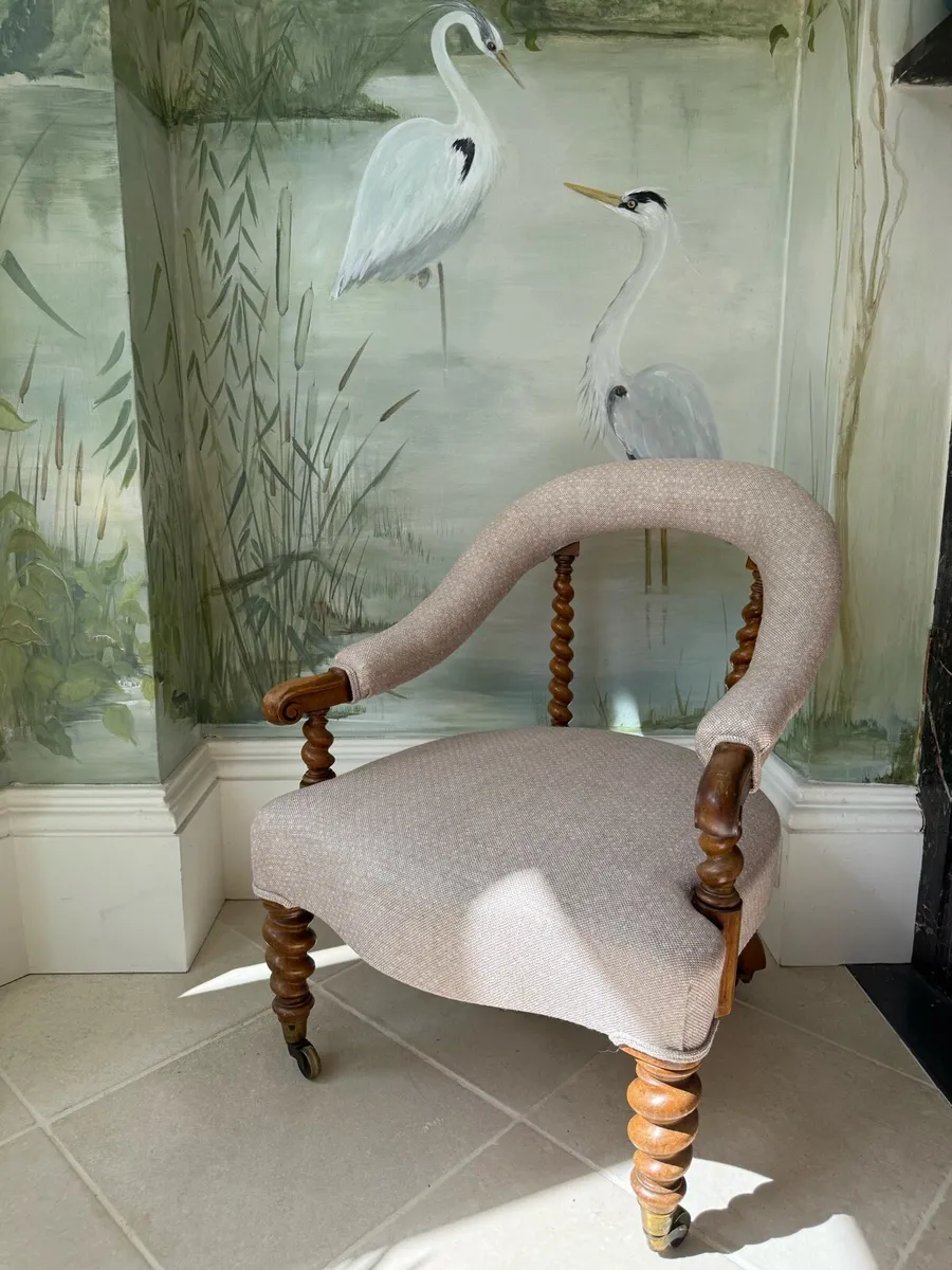 Antique Victorian, Hampton & son’s armchair. - Image 1