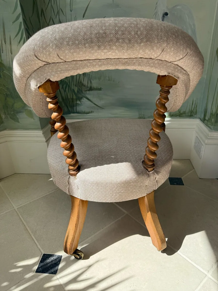 Antique Victorian, Hampton & son’s armchair. - Image 4