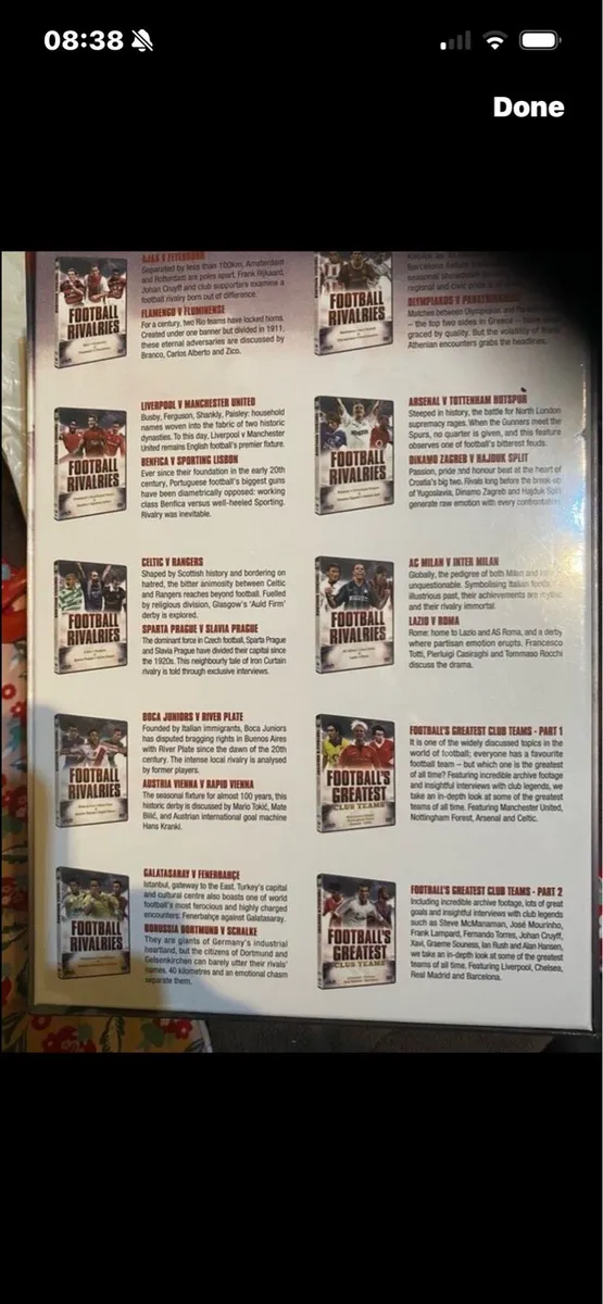 Football’s Greatest Rivalries/12 DVD - Image 2