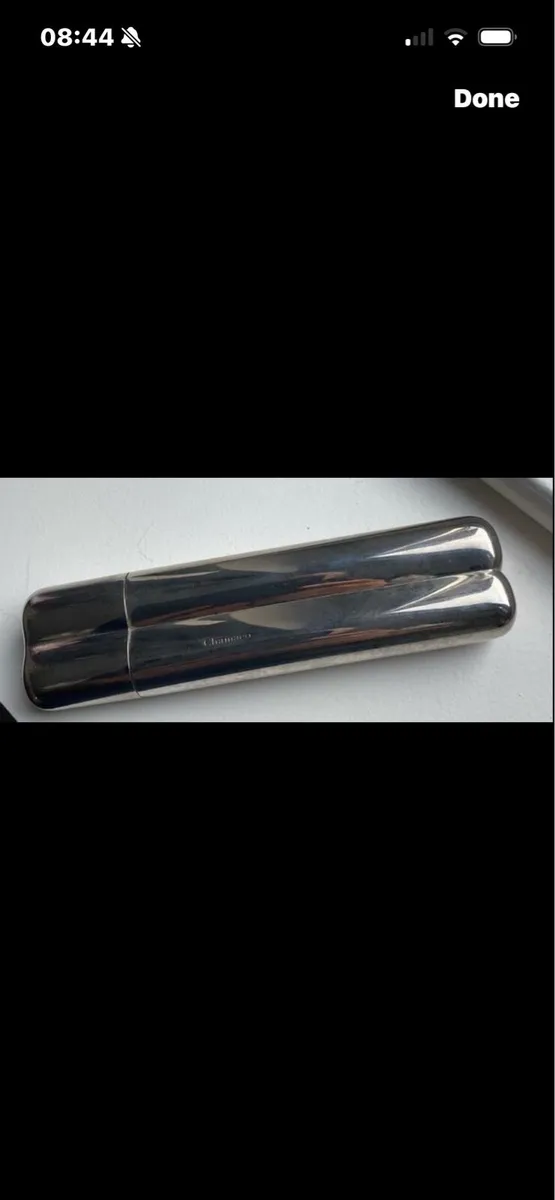 Metal Chamaco Dual Cigar Tube - Image 2