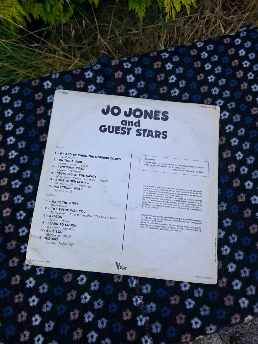Jo Jones vinyl lp jazz - Image 2