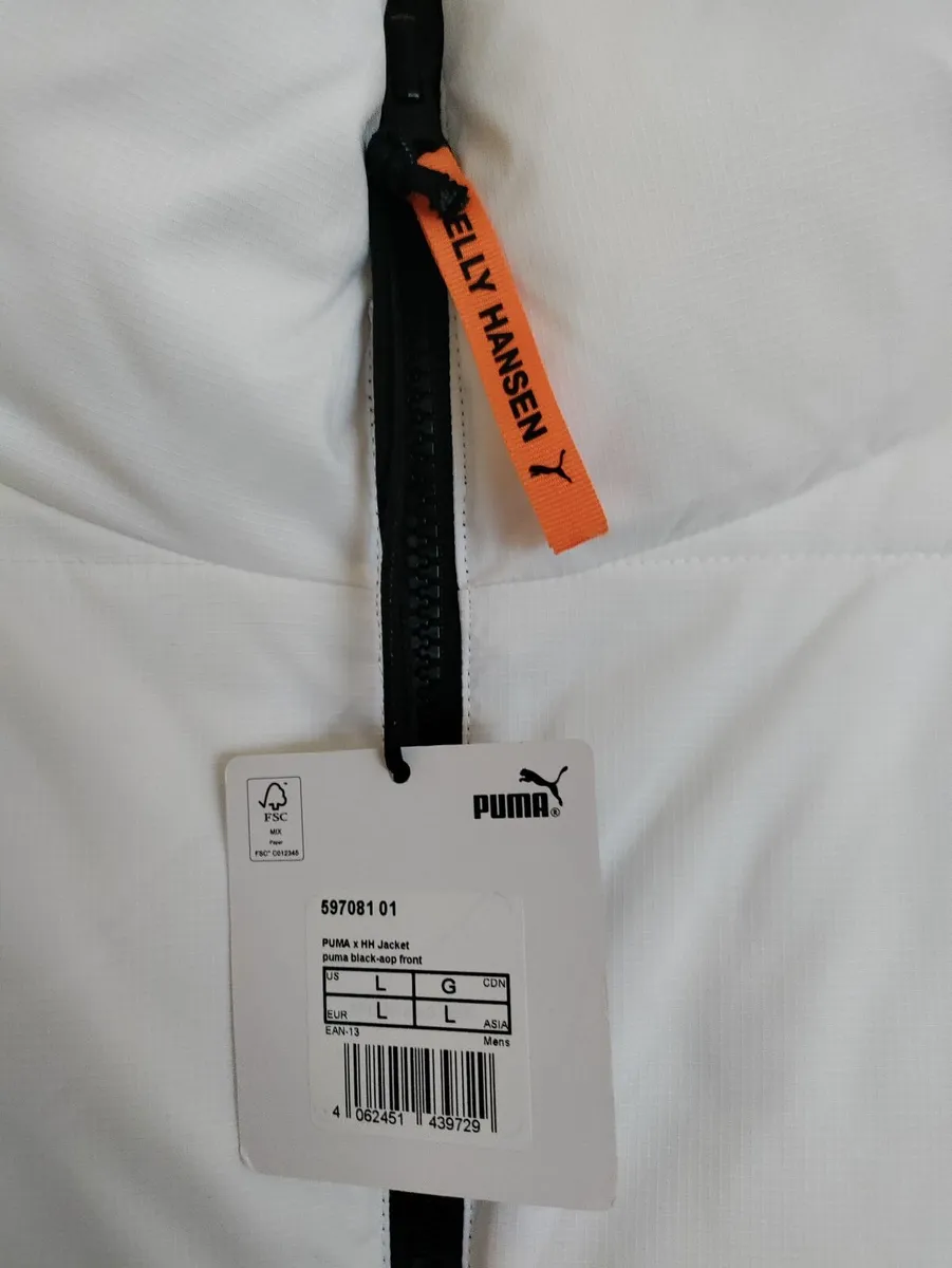 Puma X Helly Hansen reversible jkt L New - Image 3