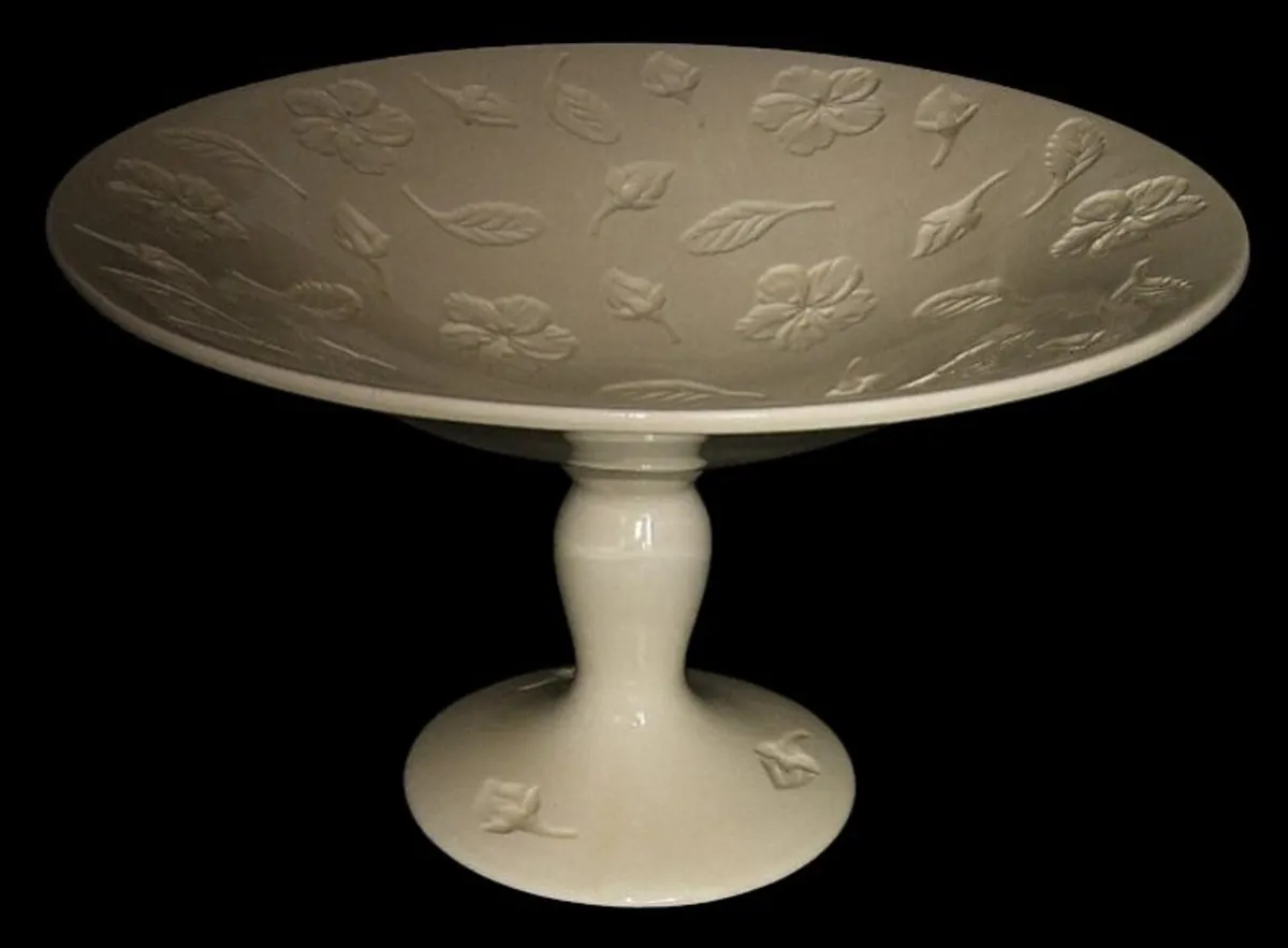 Vintage Harrods Ceramic Pedestal Bowl - Pristine - Image 2