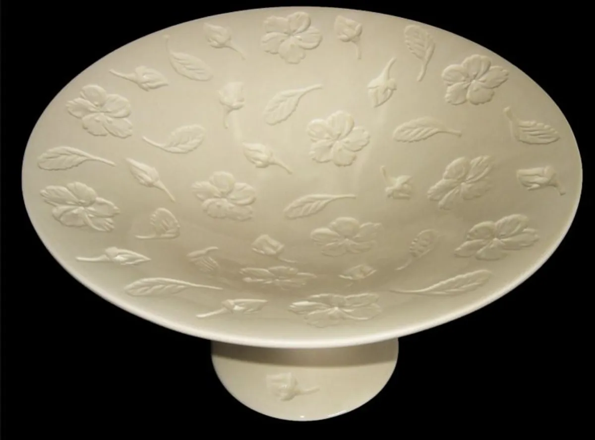 Vintage Harrods Ceramic Pedestal Bowl - Pristine - Image 4
