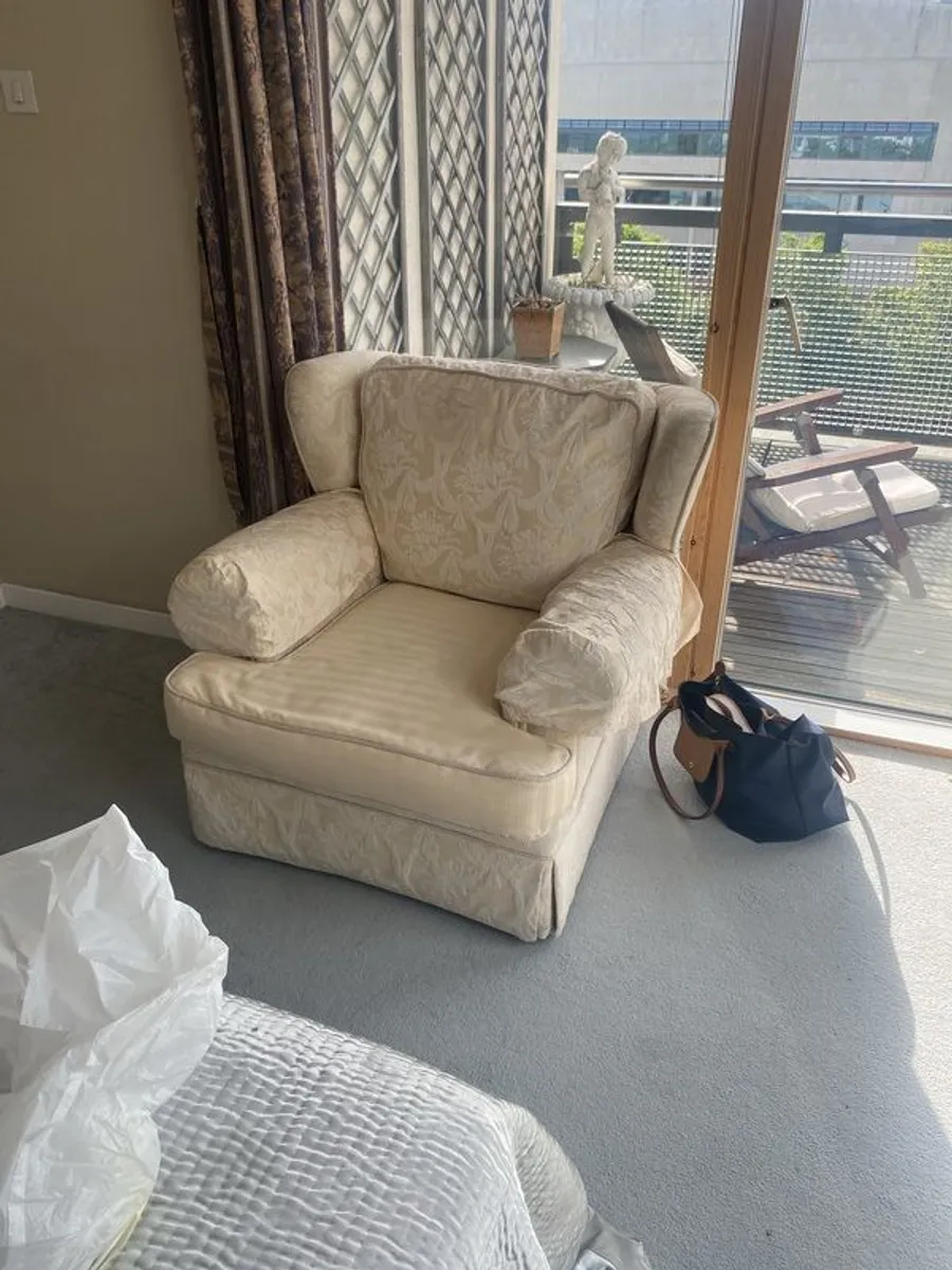 Double sofa and armchair - Image 2