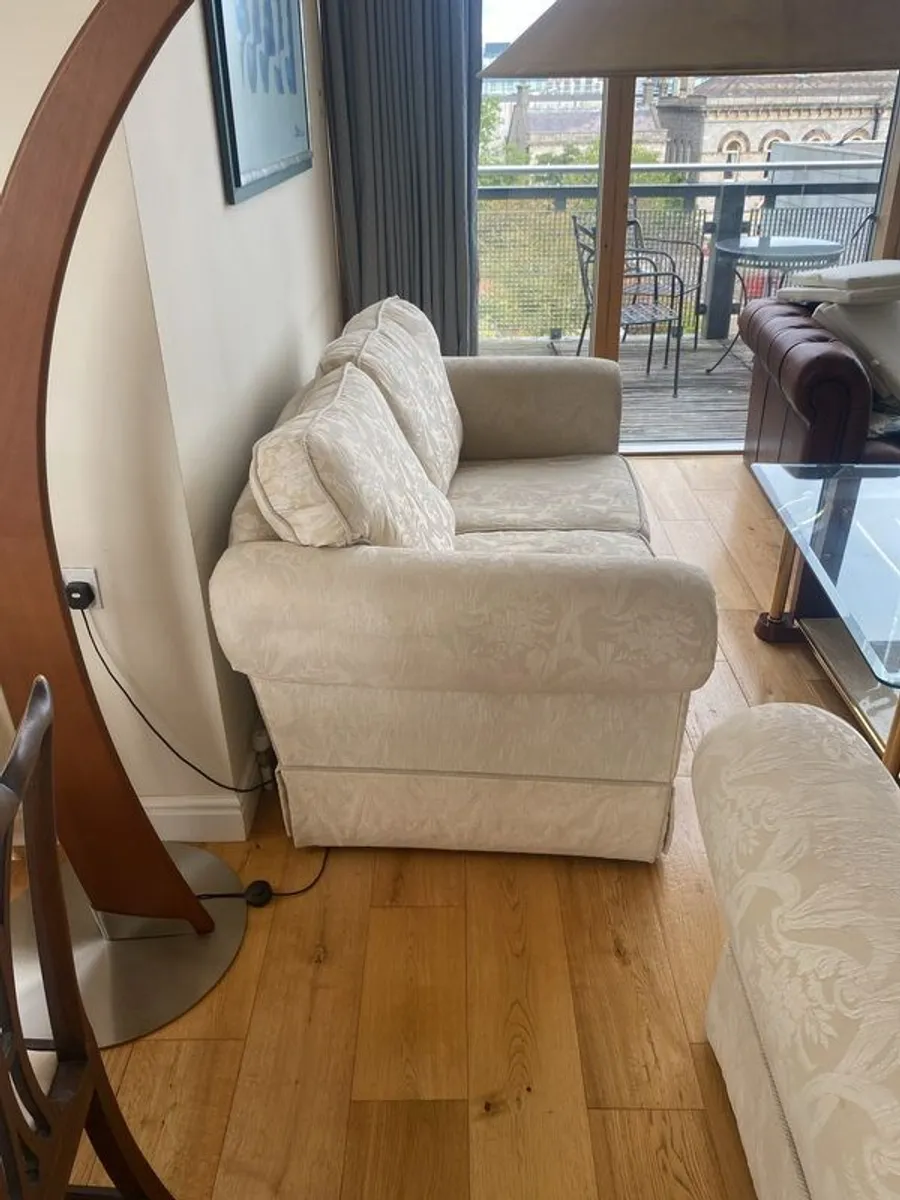 Double sofa and armchair - Image 3