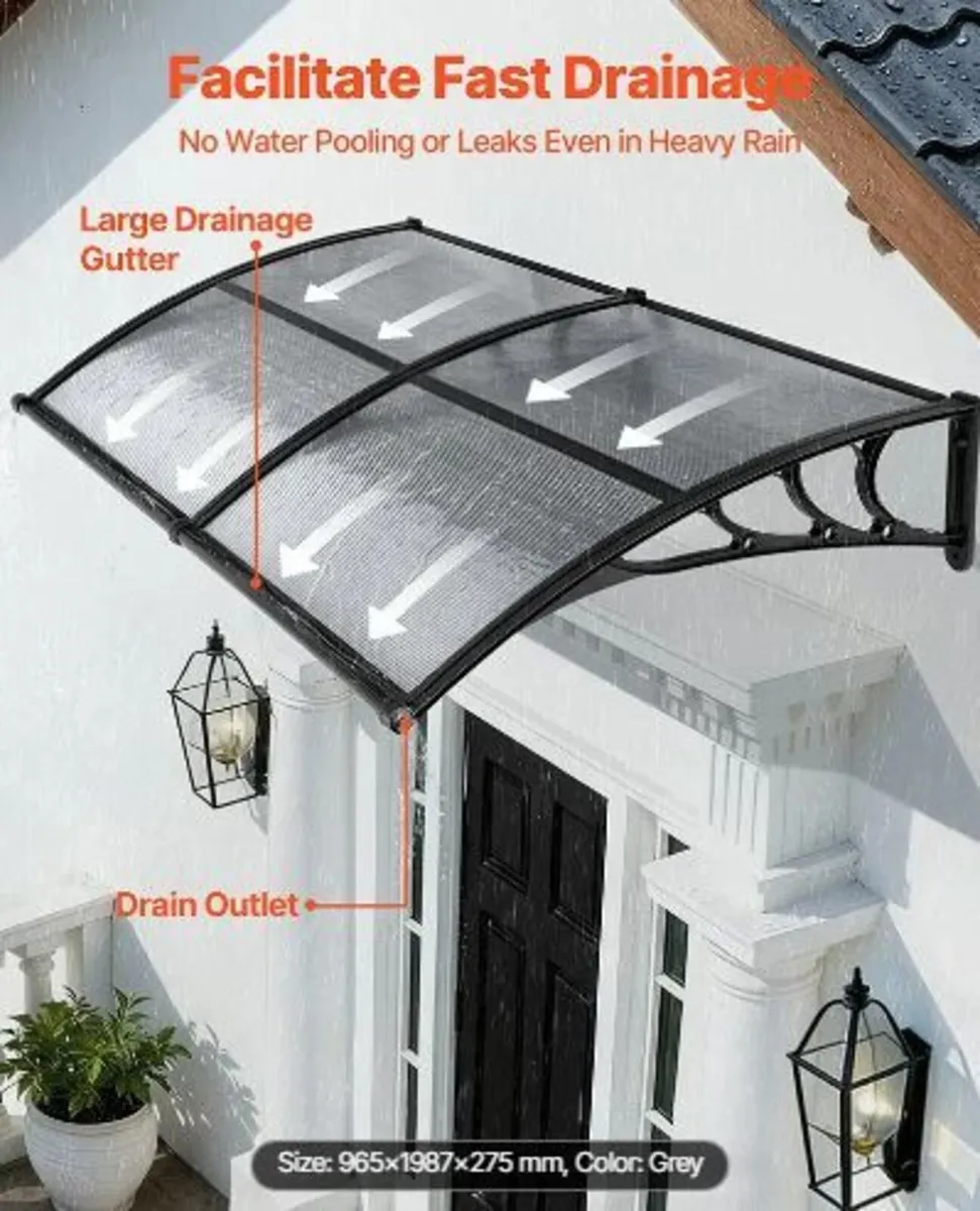 Awnings for Door Entrance, 38 x 78 in - Image 1