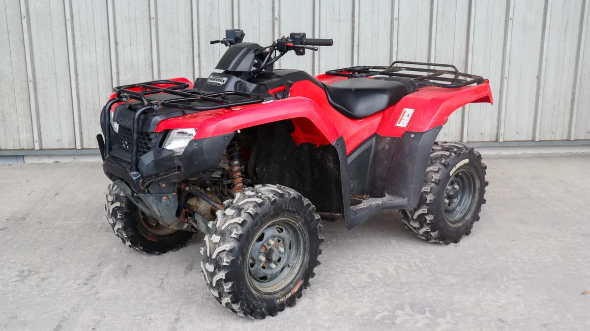 2019 Honda TRX 420FA6 Quad - Image 1