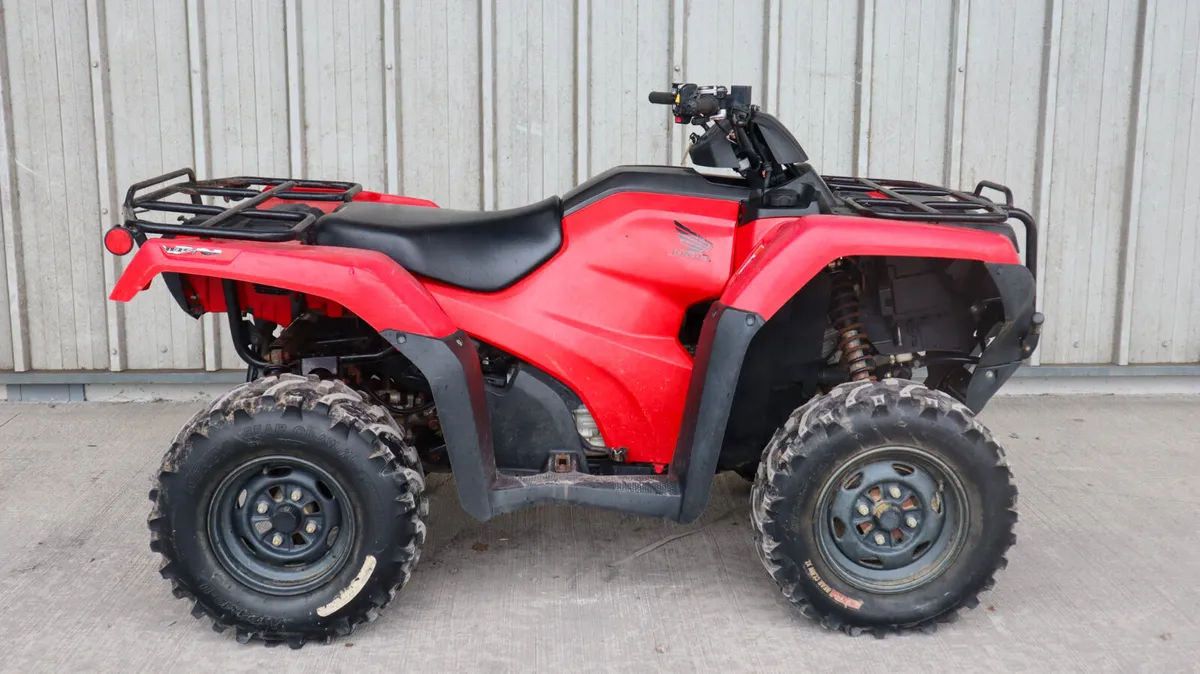 2019 Honda TRX 420FA6 Quad - Image 4