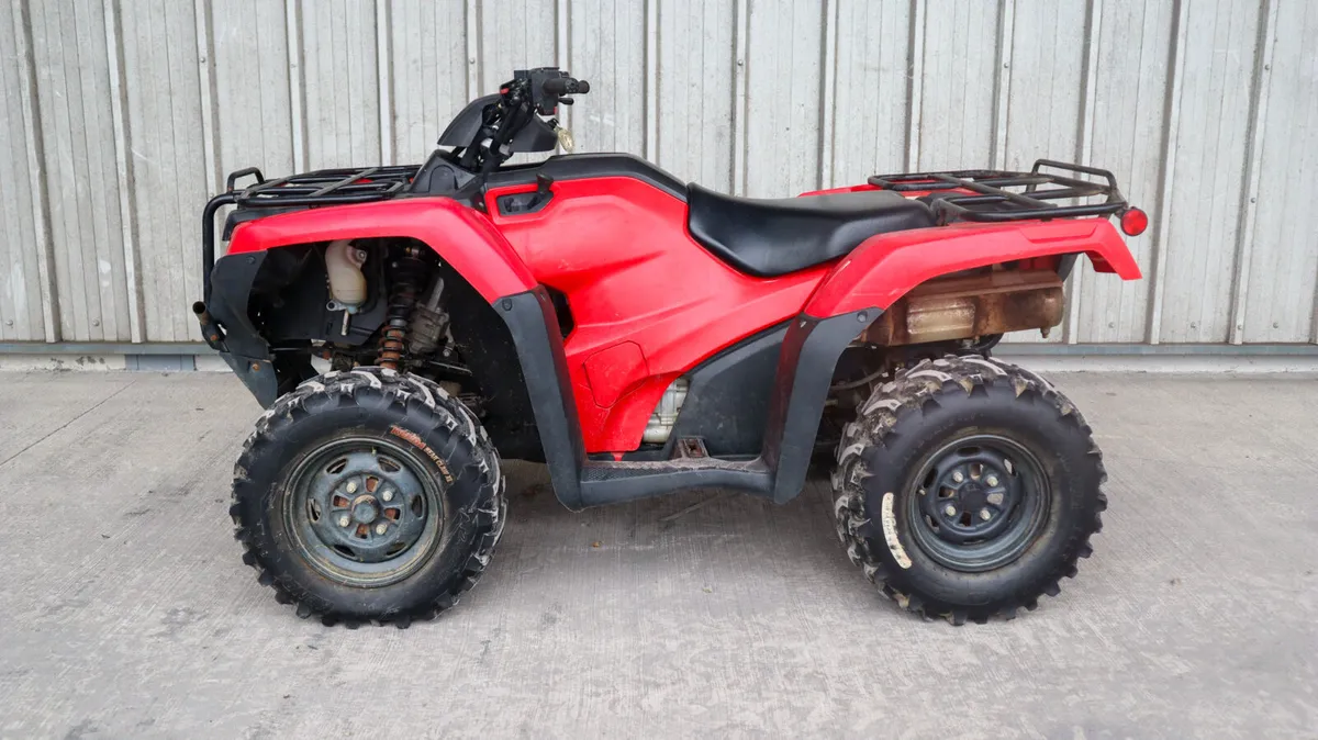 2019 Honda TRX 420FA6 Quad - Image 2