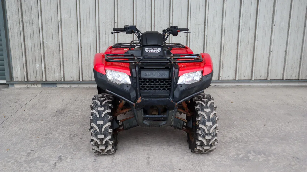2019 Honda TRX 420FA6 Quad - Image 3
