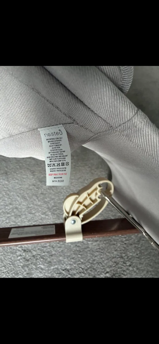 “Nested Noa” Baby Bouncer- Cashmere - Image 3