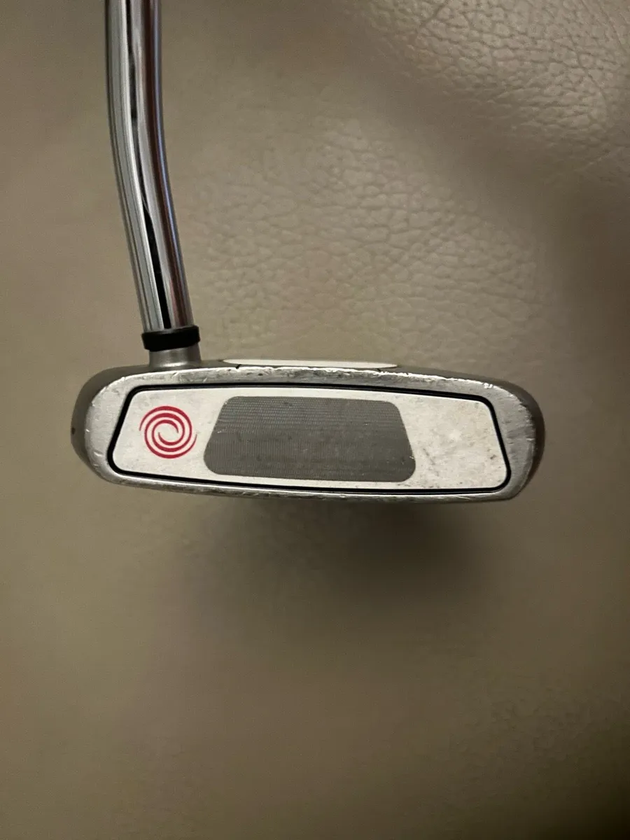 Odyssey 2 ball white hot left handed putter - Image 1