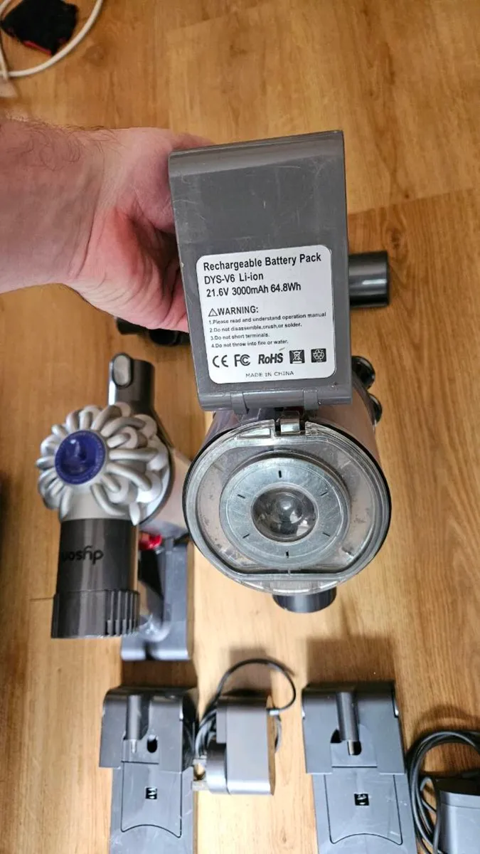 Dyson V6 (DC56) Handheld Hoover - New battery requ - Image 2