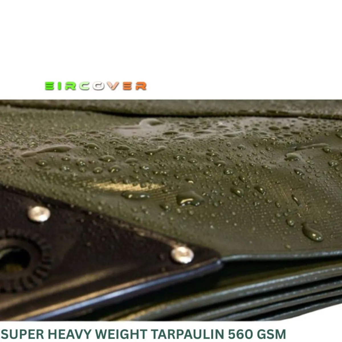 Super Heavy Weight Tarpaulin 5m x 8m  560 gsm PVC - Image 3