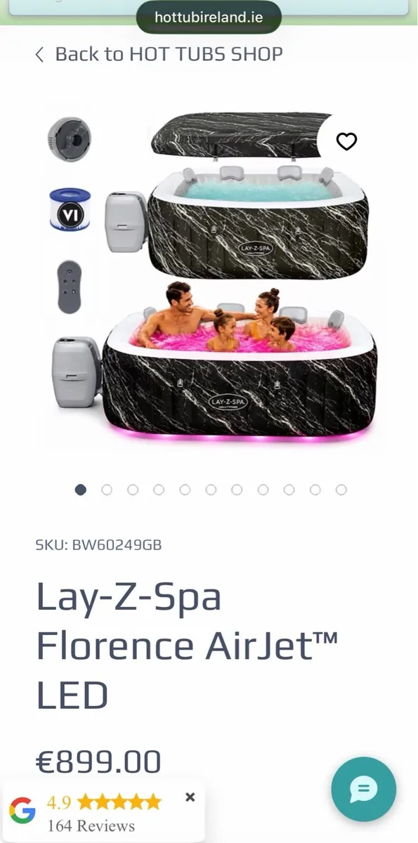 Lay-Z-Spa Florence AirJet™ LED - Image 1