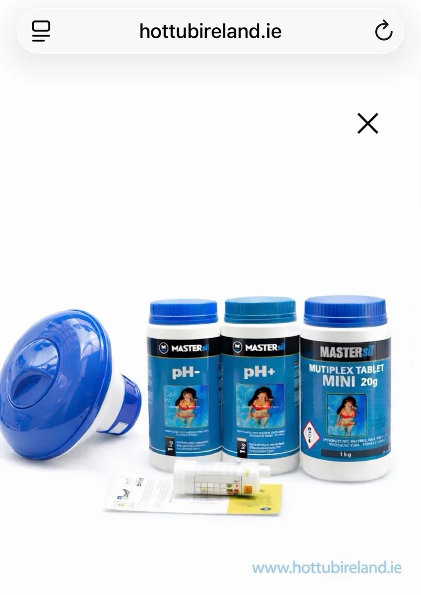 No.1 Chlorine Chemicals Starter Kit with Floater