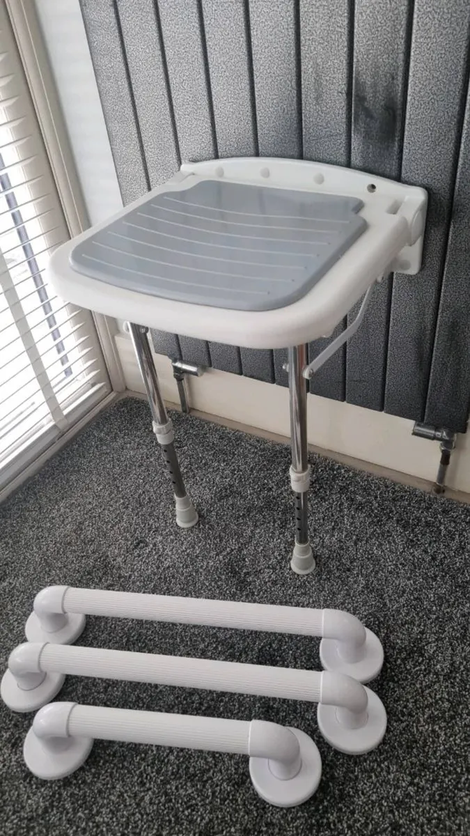 Shower seat and Rails - Image 1