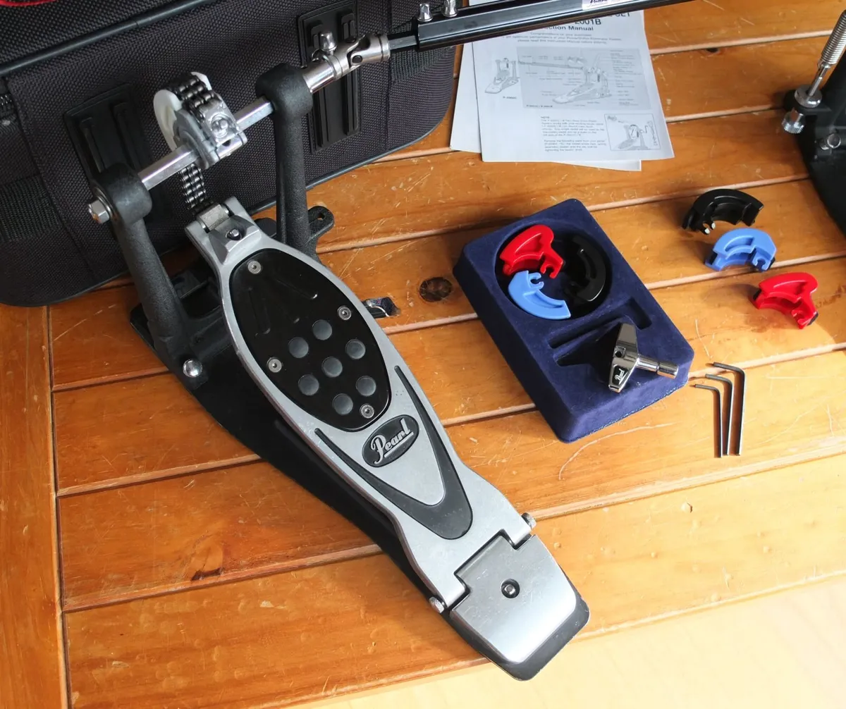 Pearl P-2002C Eliminator PowerShifter DB Pedals. - Image 3