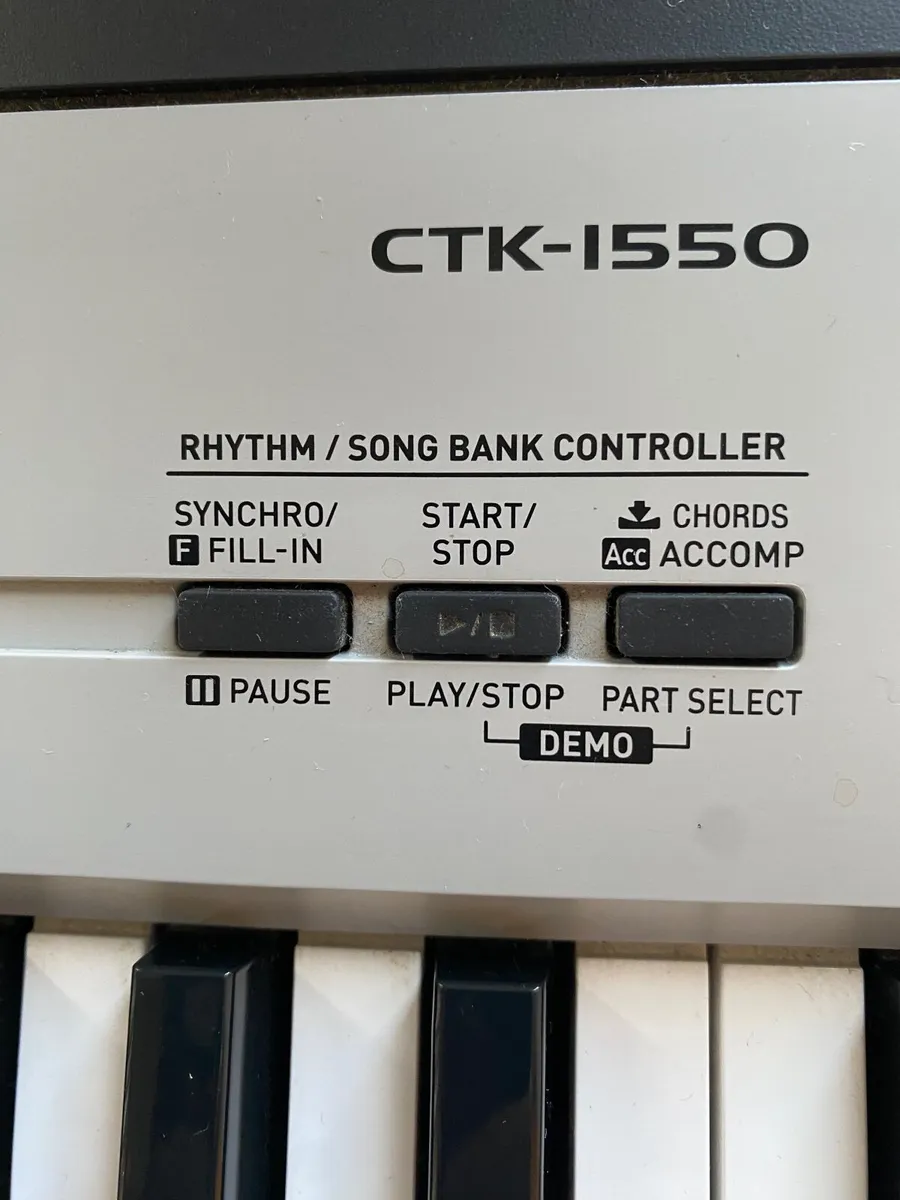 CASIO CTK-1550 Piano keyboard - Image 3