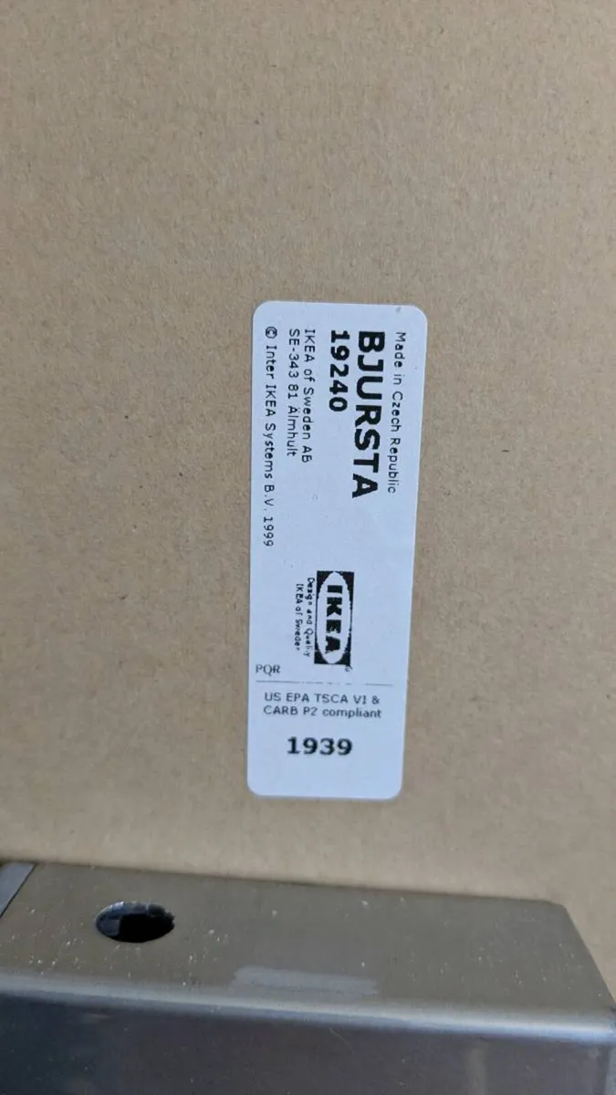 IKEA Bjursta wall mounted folding table - Image 4