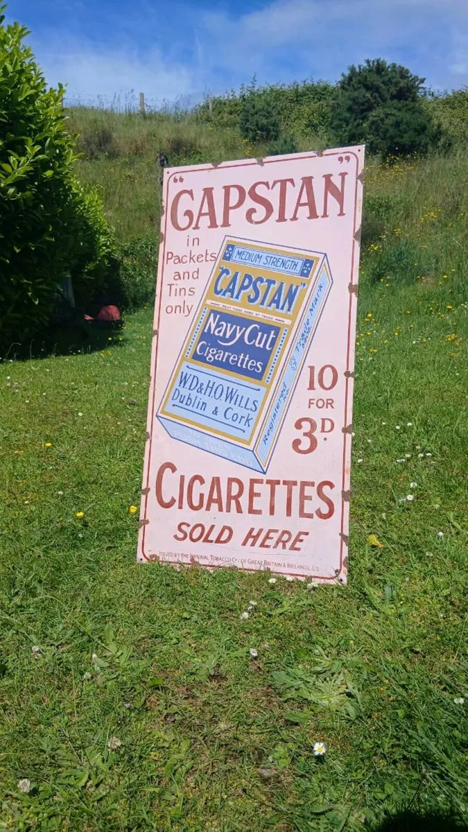 Capstan Enamel Sign - Image 2
