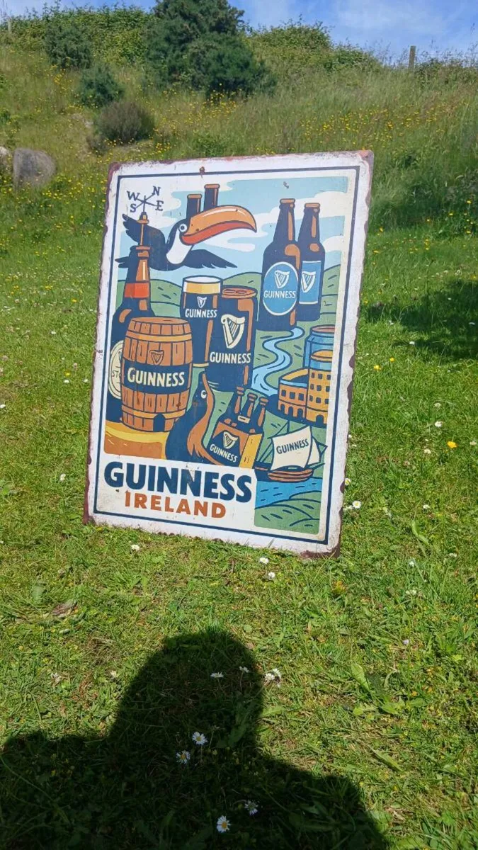Guinness Ireland Tin Sign - Image 2