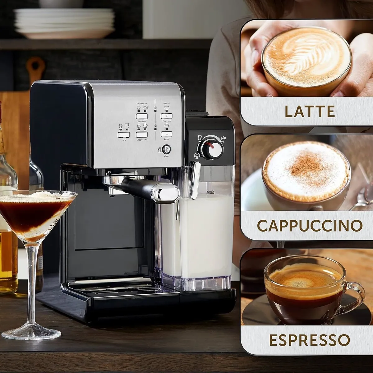 Automatic One-Touch Coffee Machine - Image 3