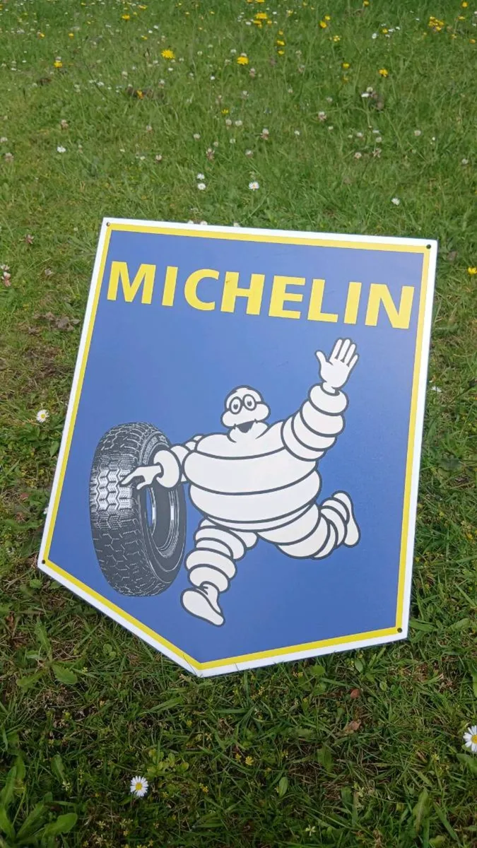 Michelin Tin Sign - Image 1