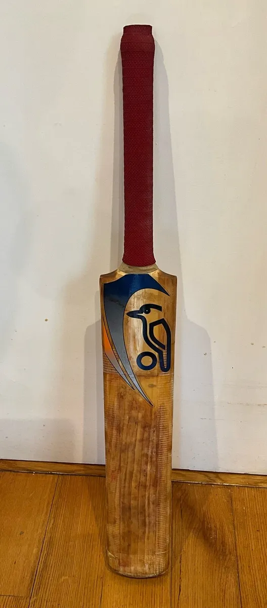 Vintage Kookaburra Cricket Bat & Cover - Image 2