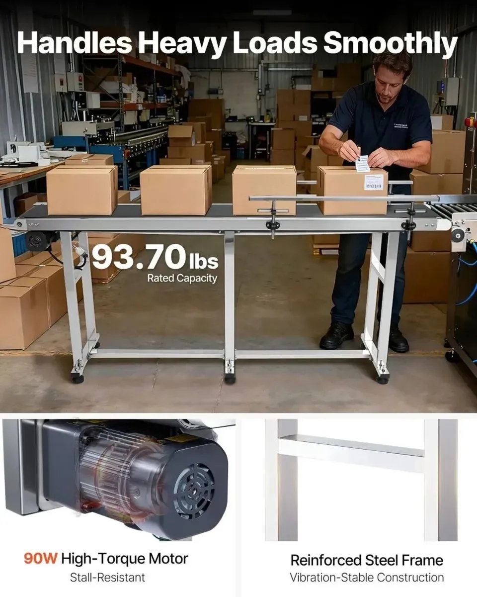 Electric Conveyor Belt Machine 1803x198mm - Image 4