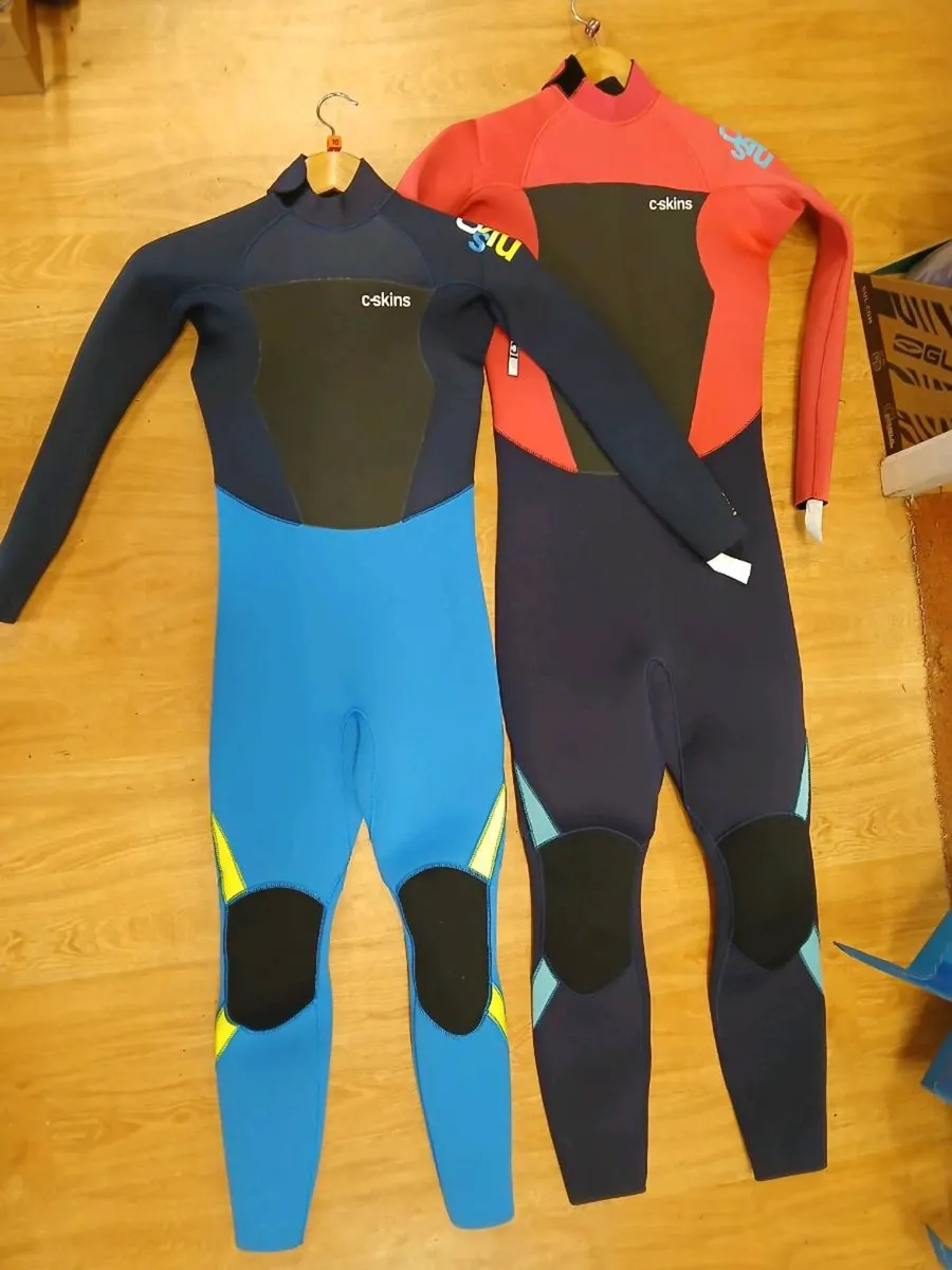 MEGASALE: NEW C-Skins 4/3mm jnr wetsuit, GBS seams - Image 1