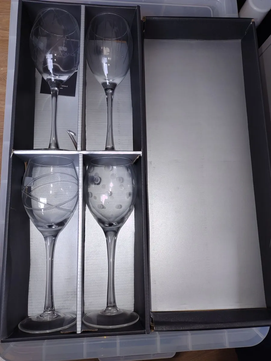 Newgrange Living "Clear-Cut Party" Wine Glasses - Image 2