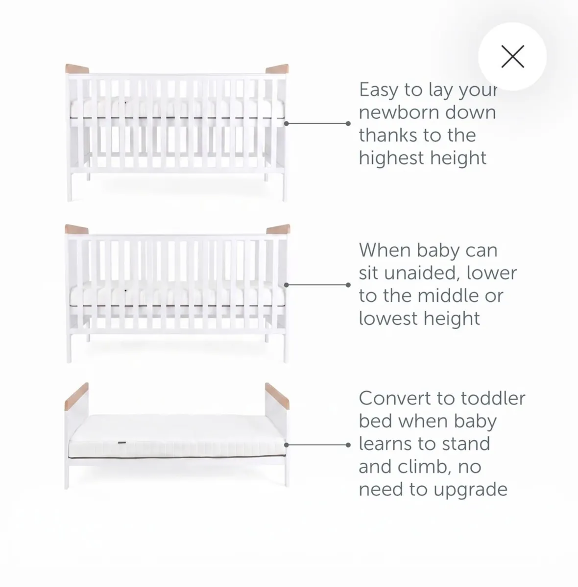 Baby bed - Image 2