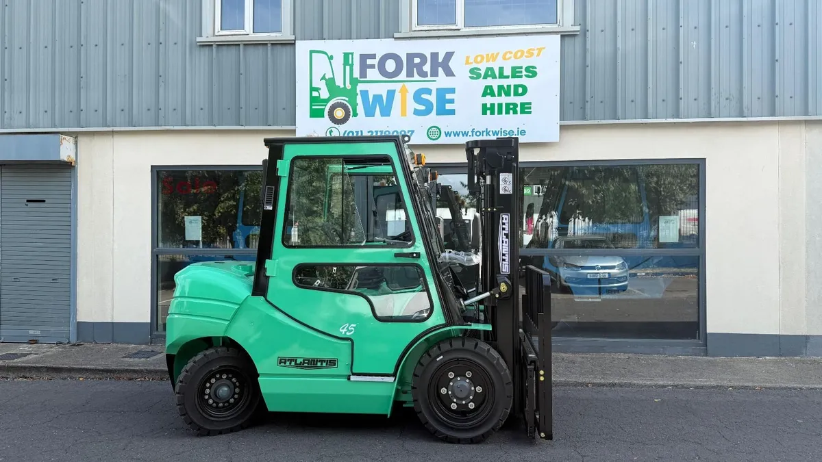 ATLANTIS 4.5 Ton Diesel Forklift | Yanmar Engine | - Image 1