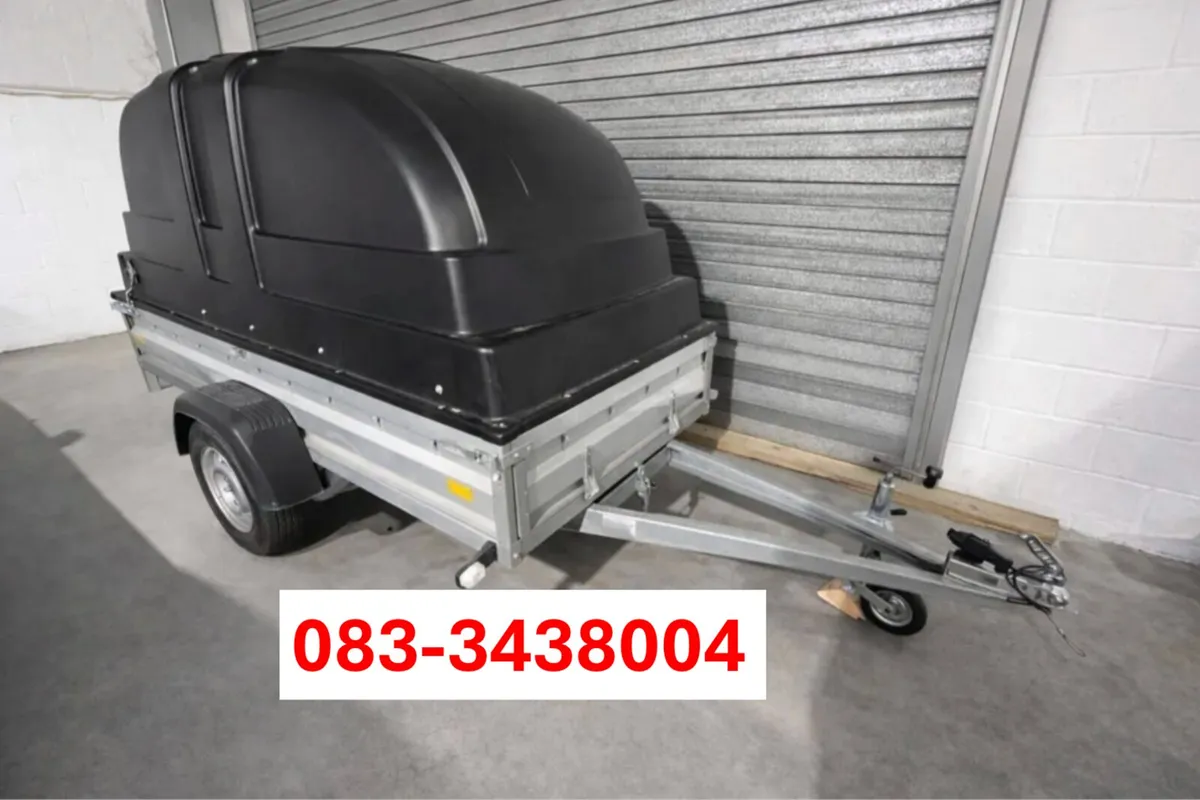Trailer 8x4 with hard cover - Image 1