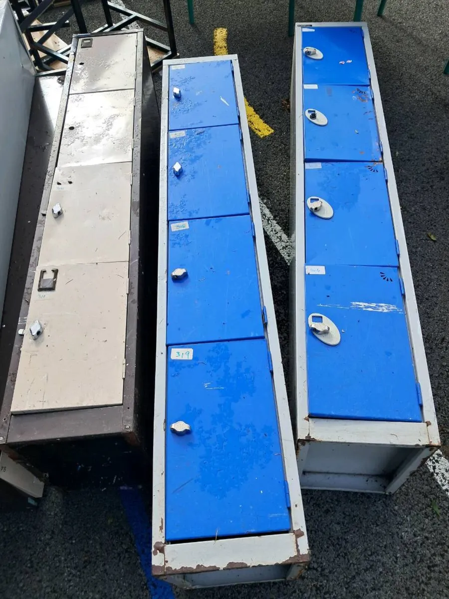 Metal lockers