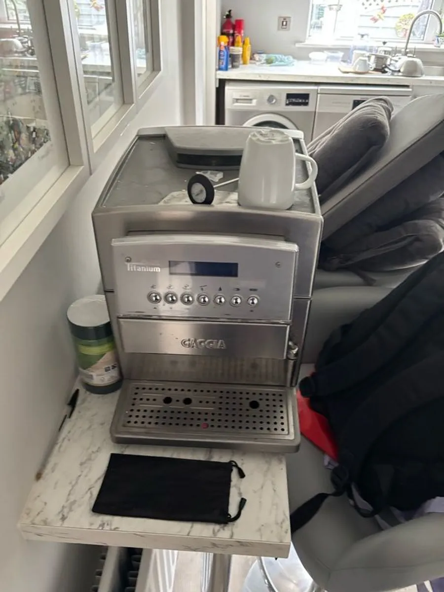Gaggia Titanium Plus coffee Machine for sale - Image 2