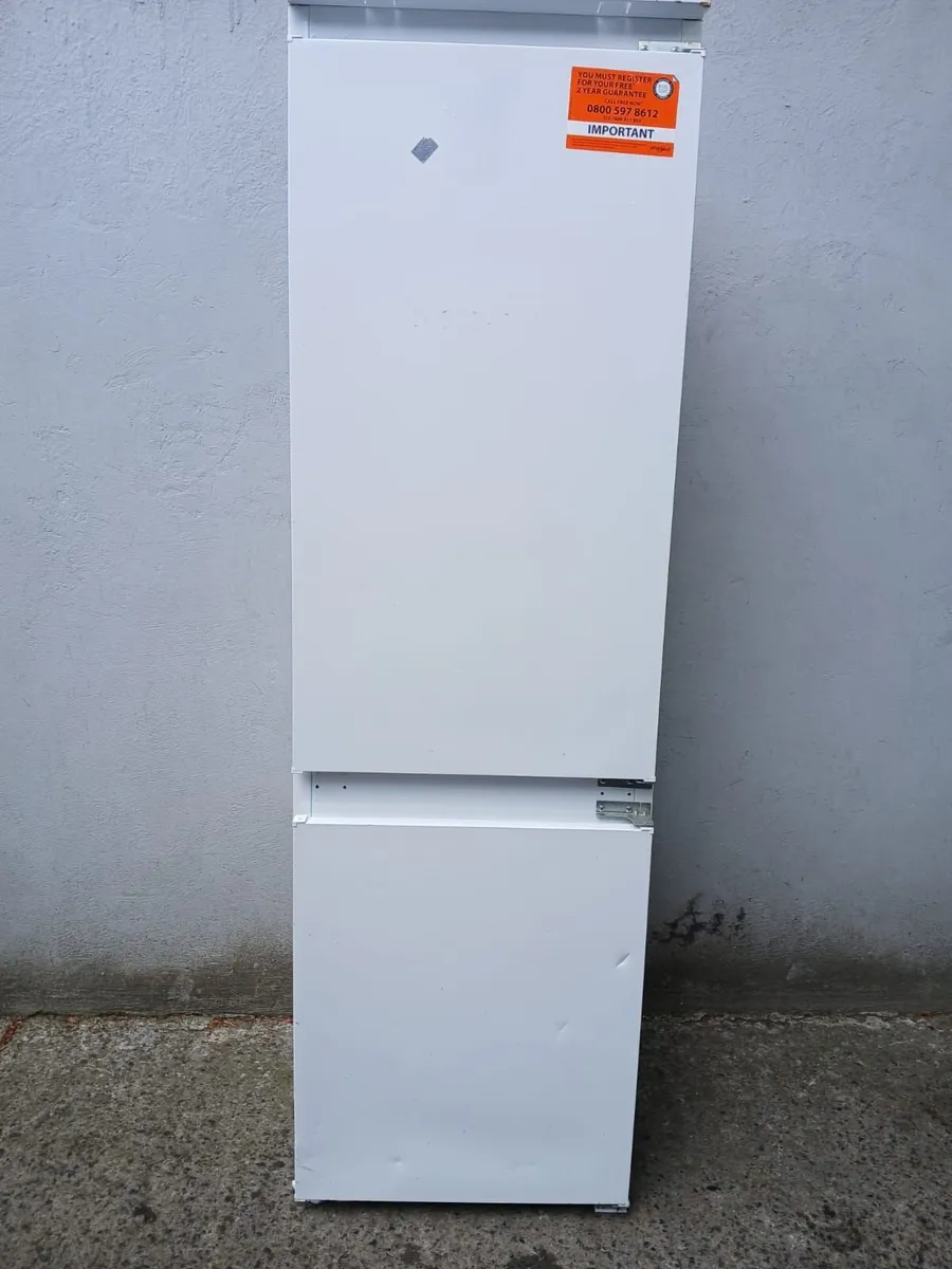 60/40 EX DISPLAY BRAND NEW INTEGRETED FRIDGE AND F - Image 1