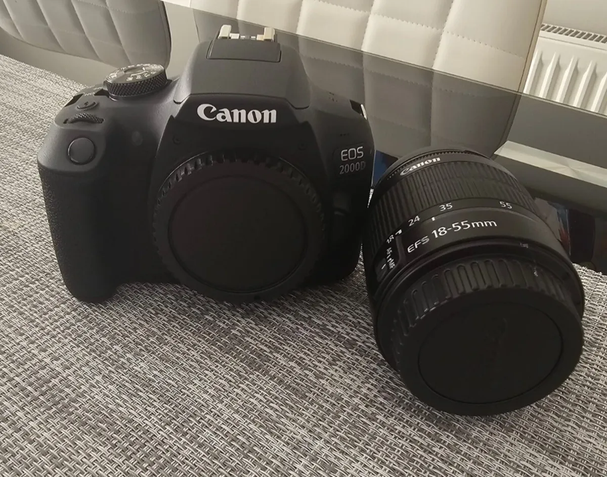BRAND NEW Canon EOS 2000D with lens and strap - Image 1