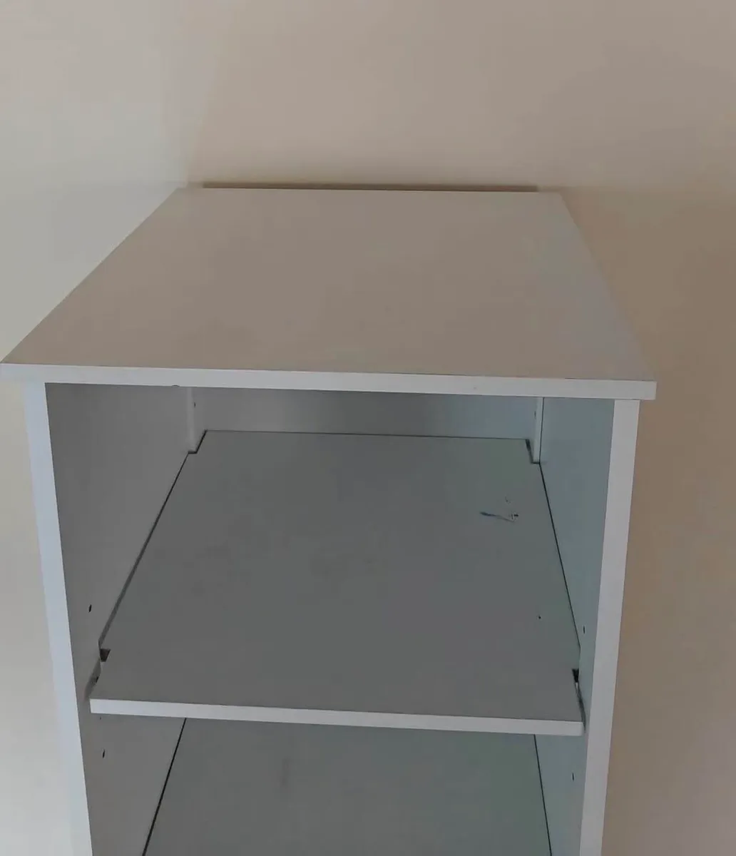 White bathroom cabinet - Image 4