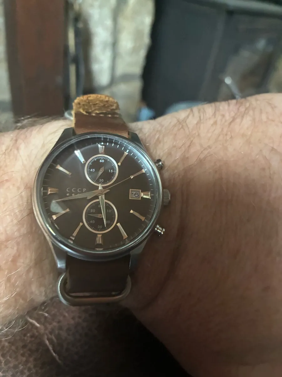 Beautiful Rare CCCP Watch 43mm - Image 1
