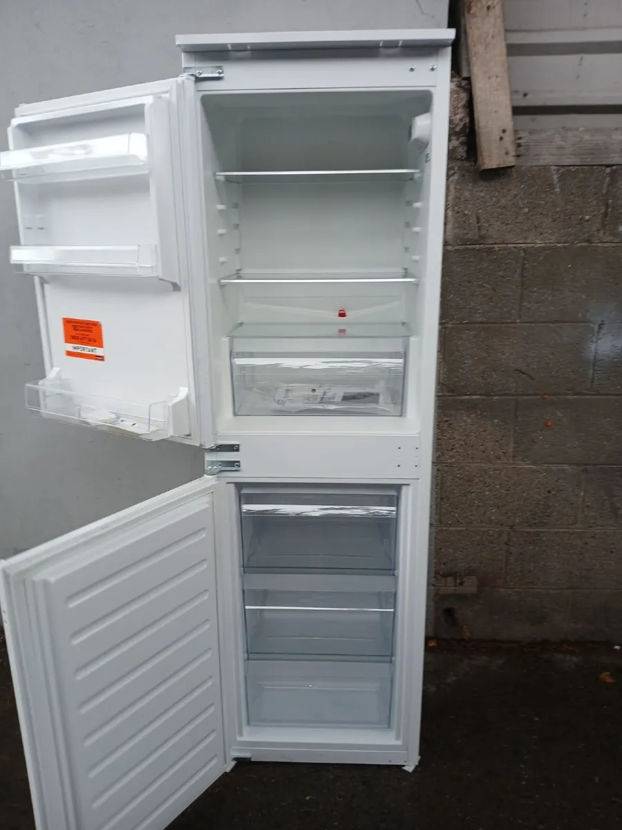 50/50 EX DISPLAY INTEGRETED FRIDGE AND FREEZER - Image 2