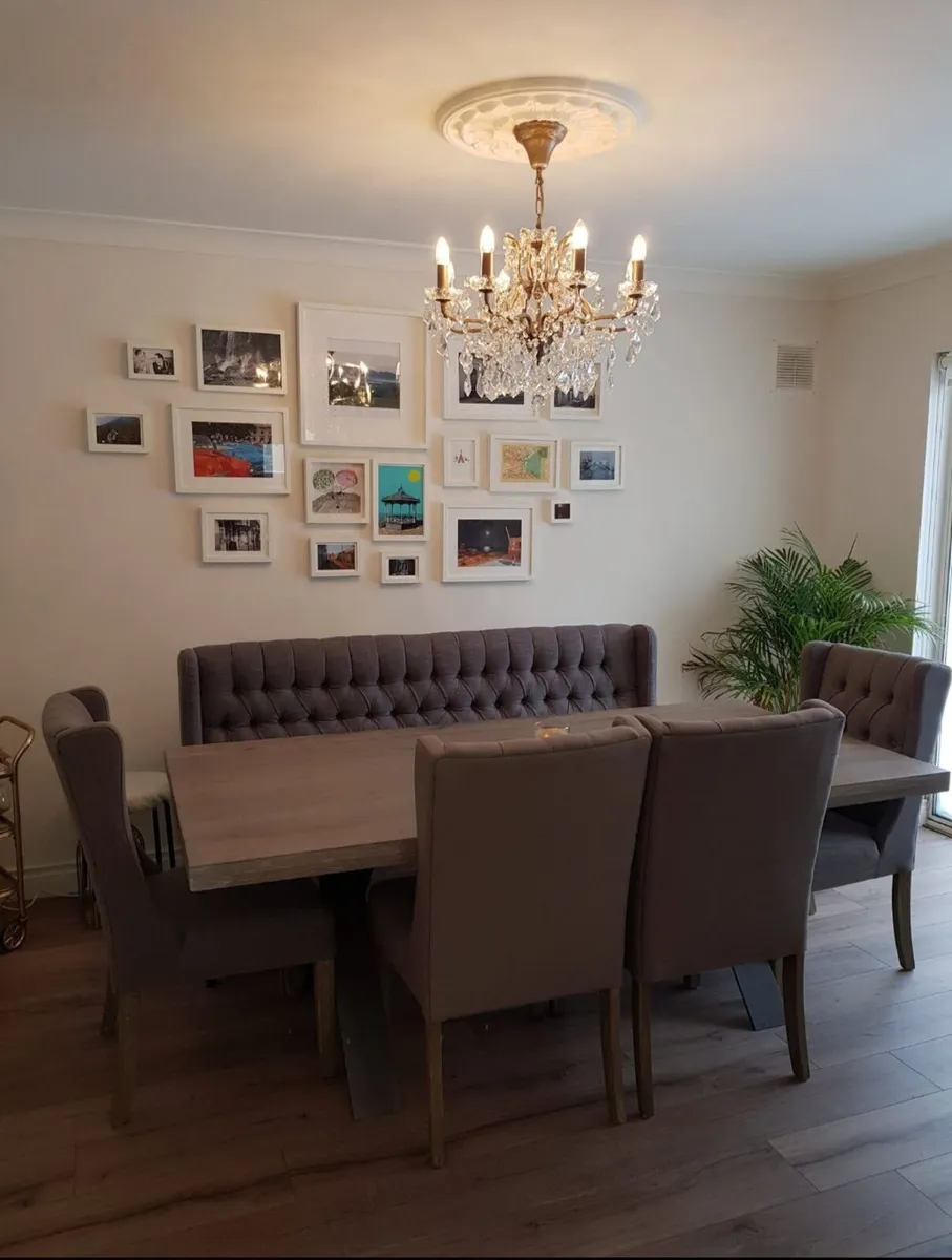 Dining chairs and dining bench Shanley interiors - Image 4