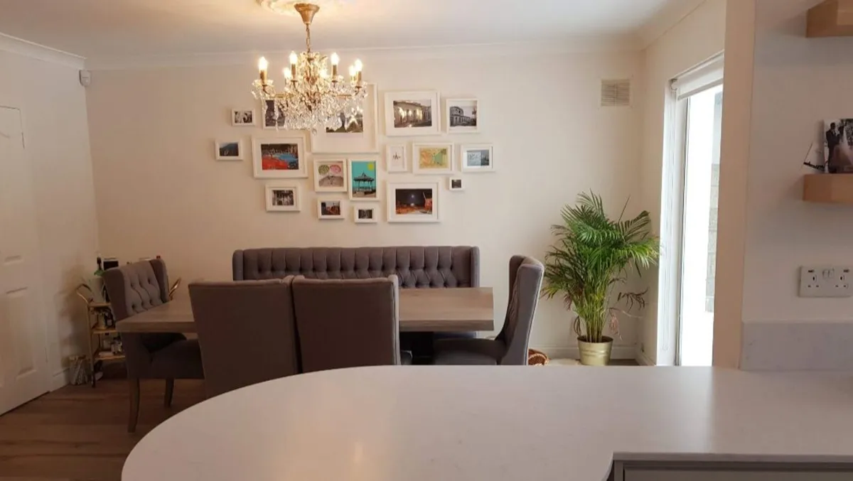 Dining chairs and dining bench Shanley interiors - Image 1