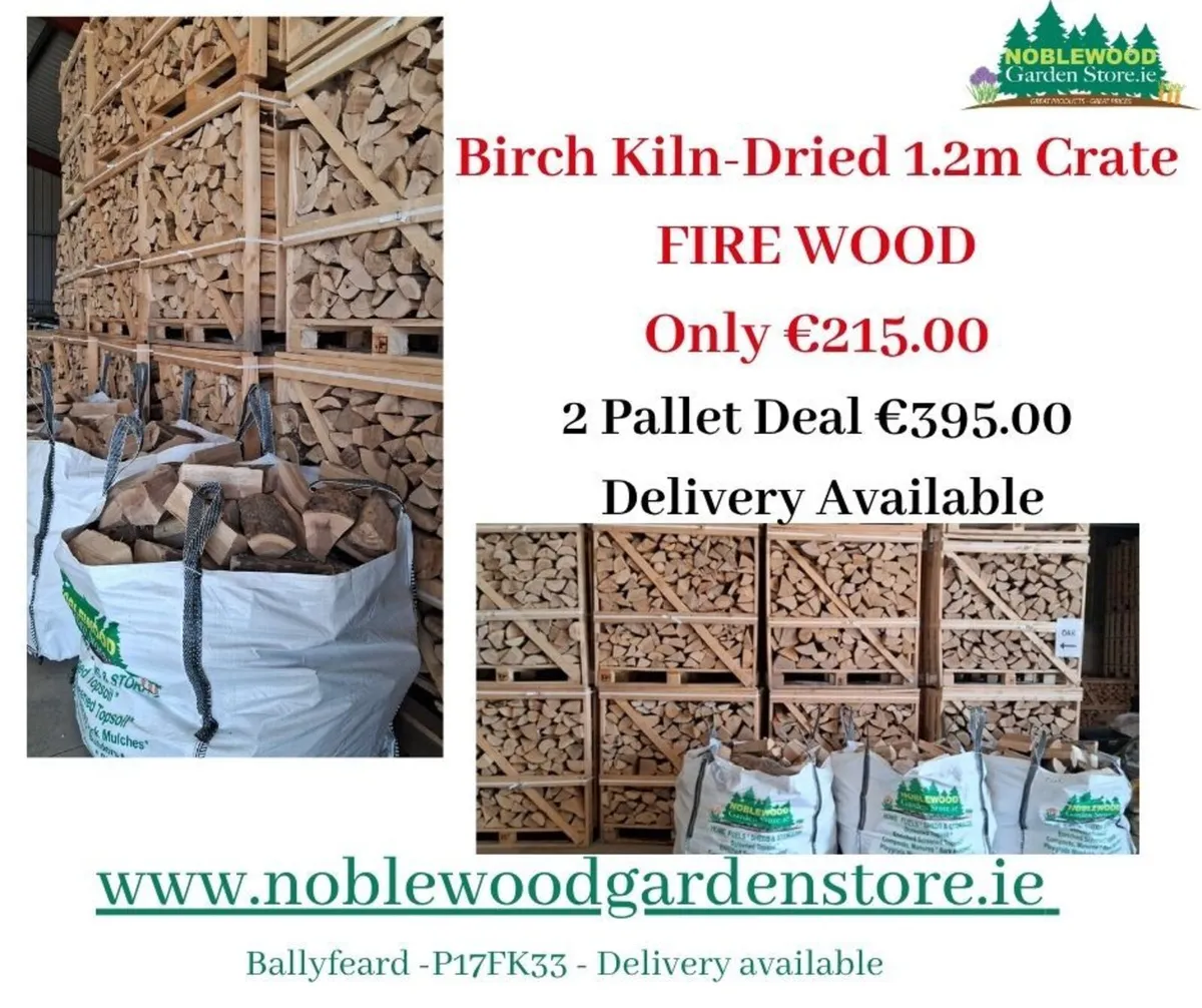 Ash Kiln Dried Firewood - 2 Pallet Offer - Image 2