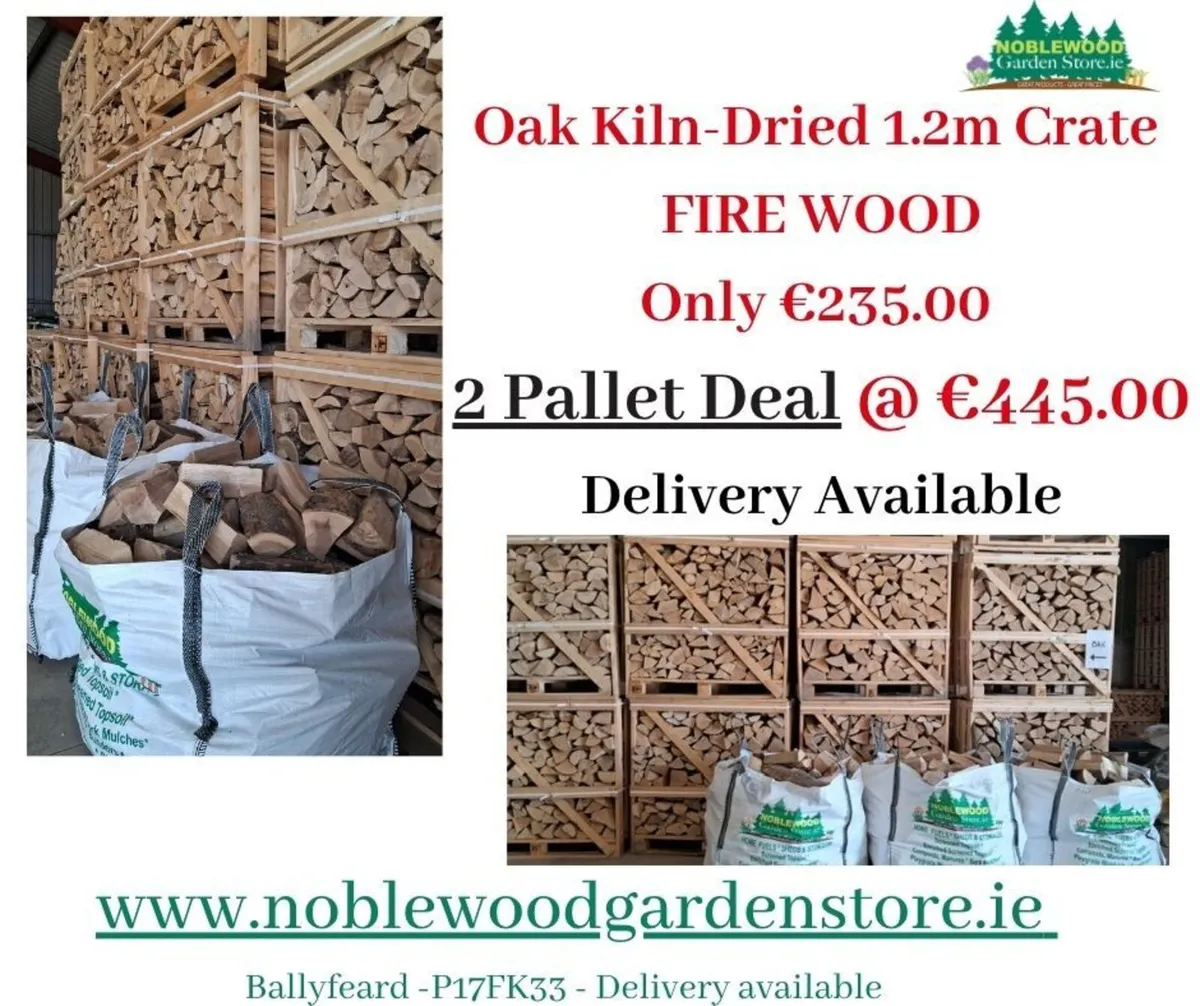 Ash Kiln Dried Firewood - 2 Pallet Offer - Image 3