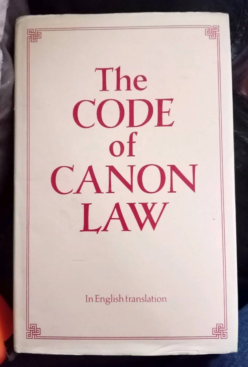 Code of Canon Law Book 1983 - Image 1