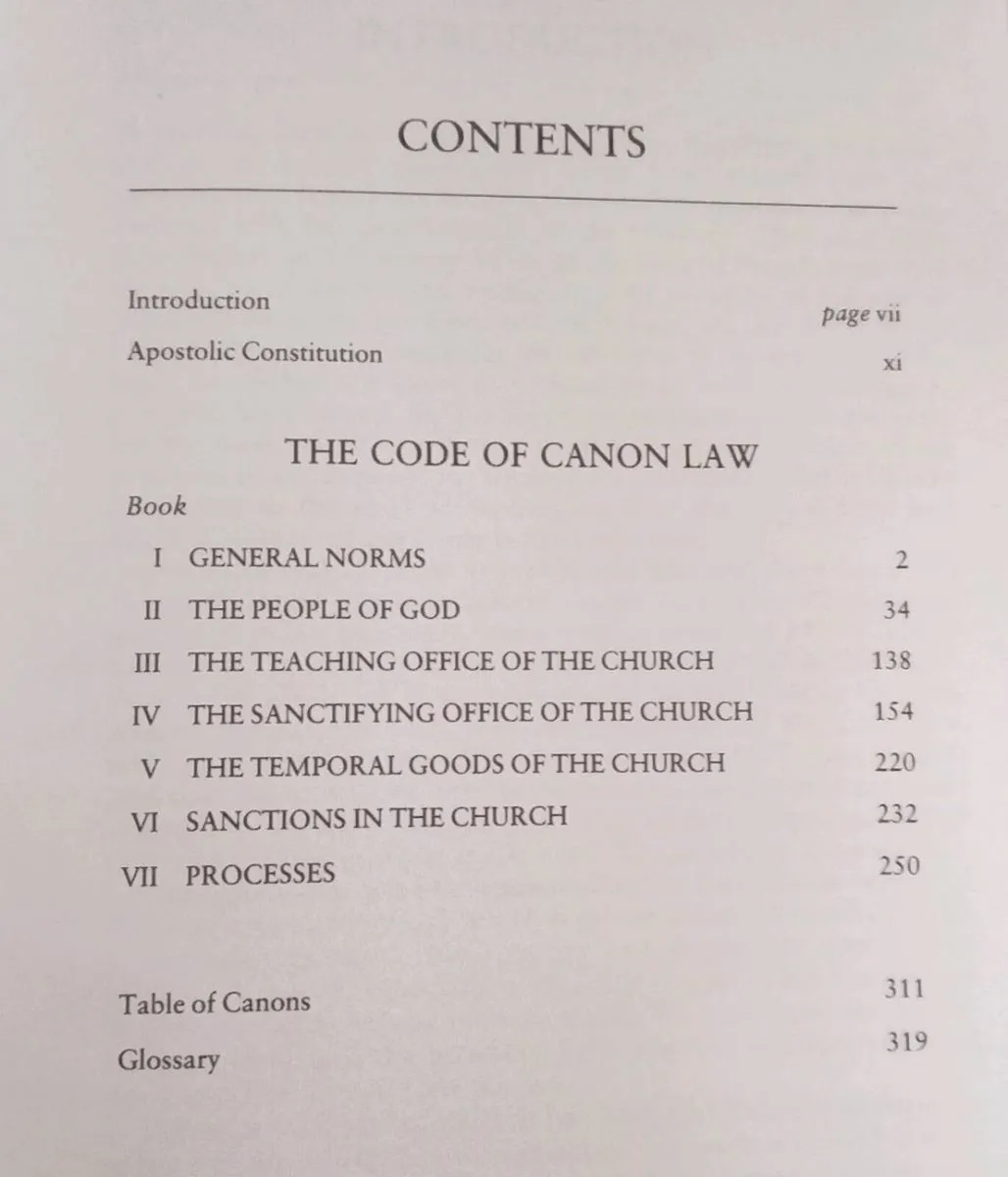 Code of Canon Law Book 1983 - Image 2