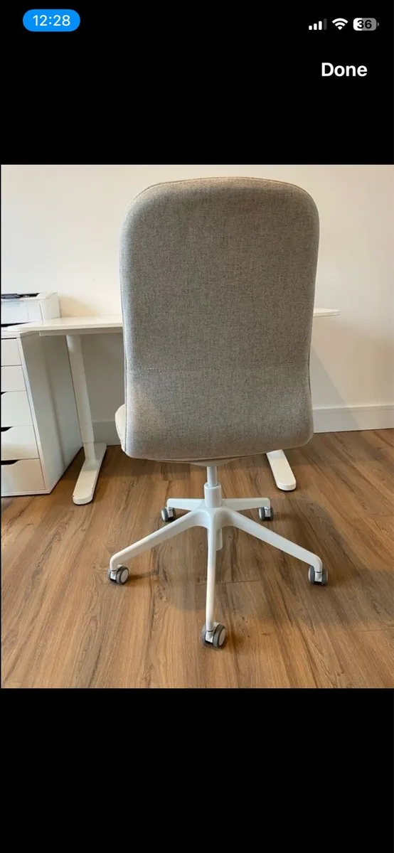 IKEA langfjall desk chair - Image 3